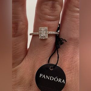 Pandora gold rose ring . Size 54